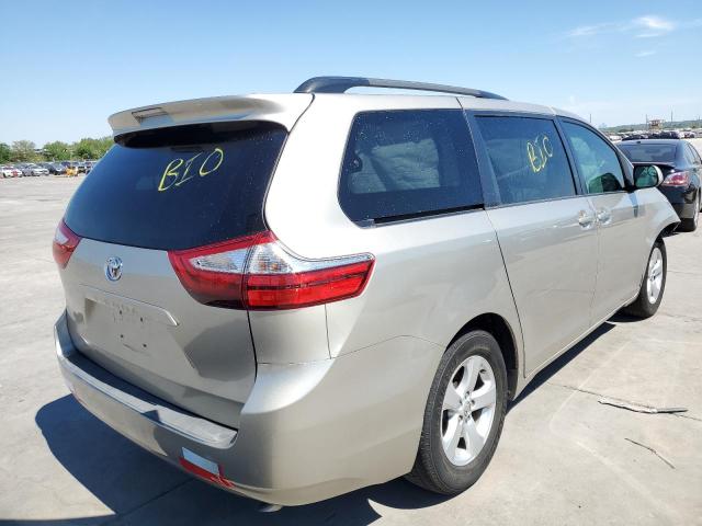 Photo 4 from auction – 2015 TOYOTA SIENNA LE with VIN 5TDKK3DC6FS623055
