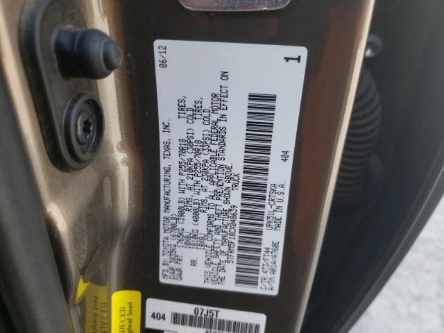 Photo 10 from auction – 2012 TOYOTA TUNDRA DOU with VIN 5TFRM5F18CX048639