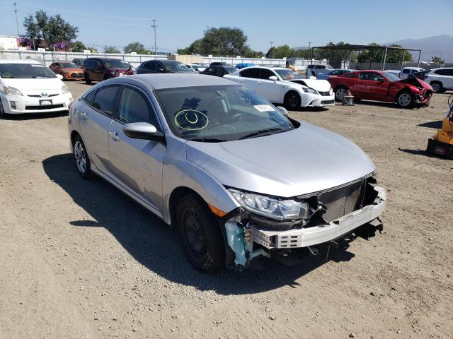 HONDA CIVIC LX 2018 with VIN 19XFC2F53JE204669 - Photo from auction