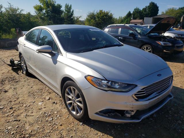 FORD FUSION SE 2017 with VIN 3FA6P0H77HR230949 - Photo from auction
