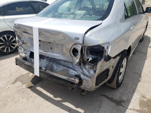 Photo 9 from auction – 2009 TOYOTA COROLLA with VIN JTDBL40E399083452