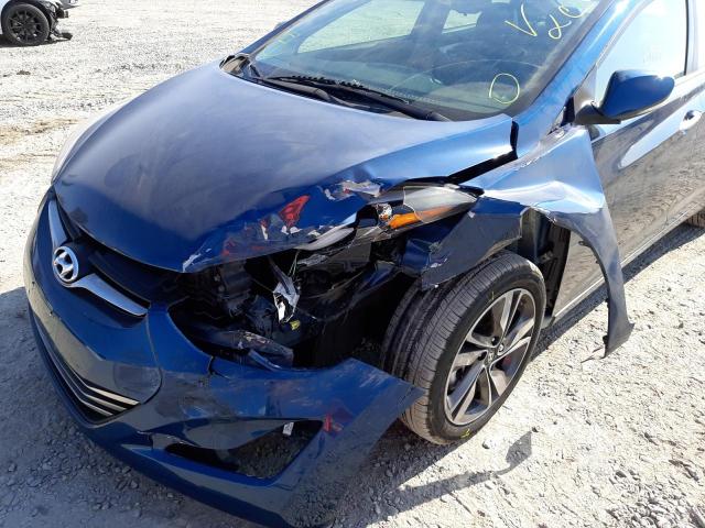 Photo 9 from auction – 2014 HYUNDAI ELANTRA SE with VIN KMHDH4AEXEU189411
