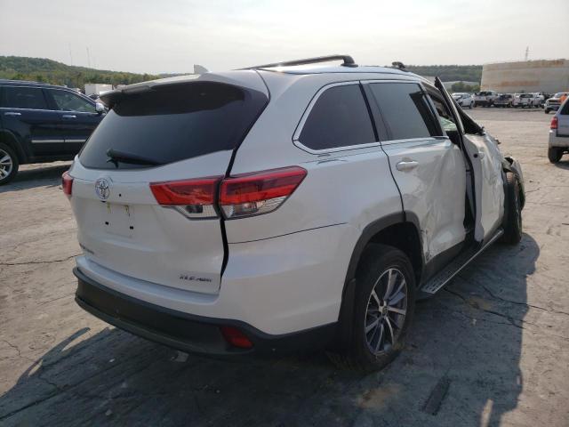 Photo 4 from auction – 2019 TOYOTA HIGHLANDER with VIN 5TDJZRFH3KS627562