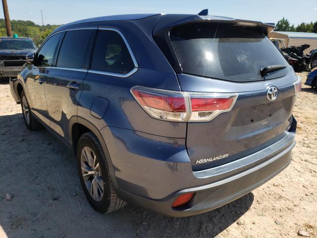 Foto 3 de la subasta – 2015 TOYOTA HIGHLANDER con VIN 5TDKKRFH4FS088660