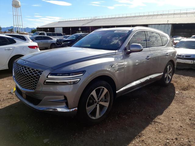 Photo 2 from auction – 2021 GENESIS GV80 BASE with VIN KMUHCESC0MU068373