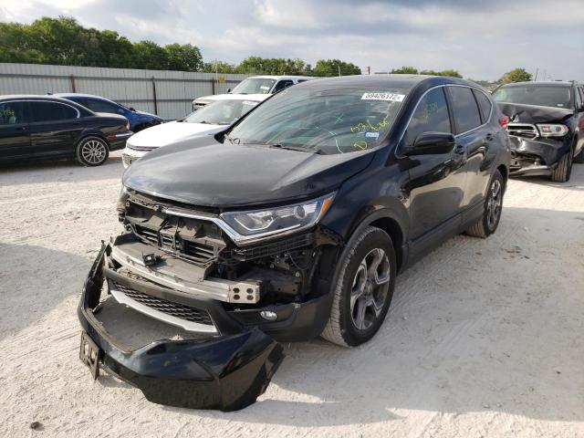 Photo 2 from auction – 2017 HONDA CR-V EX with VIN 7FARW1H59HE031888