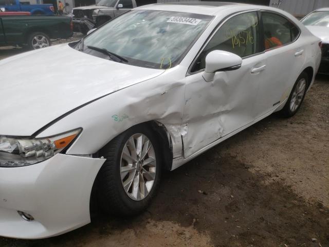 Photo 9 from auction – 2015 LEXUS ES 300H with VIN JTHBW1GG0F2090004