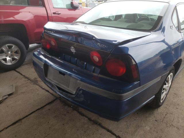 Photo 9 from auction – 2004 CHEVROLET IMPALA with VIN 2G1WF52E049233525