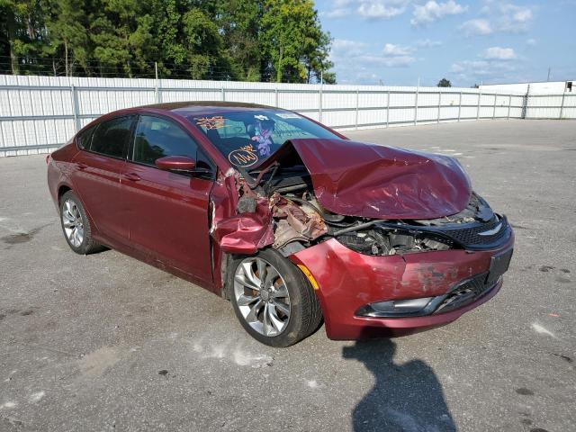CHRYSLER 200 S 2015 with VIN 1C3CCCBG4FN518113 - Photo from auction