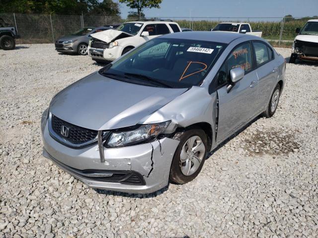 Photo 2 from auction – 2015 HONDA CIVIC LX with VIN 19XFB2F50FE063828