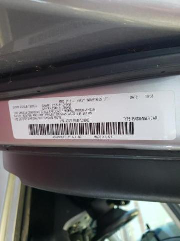 Photo 10 from auction – 2009 SUBARU LEGACY 2.5 with VIN 4S3BL616497224902