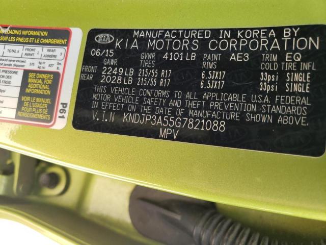 Photo 10 from auction – 2016 KIA SOUL + with VIN KNDJP3A55G7821088
