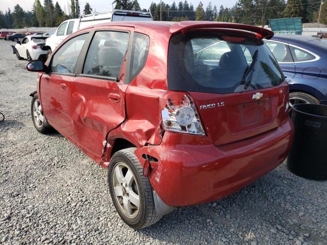 Photo 3 from auction – 2006 CHEVROLET AVEO BASE with VIN KL1TD66606B563313