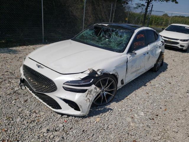 Photo 2 from auction – 2022 GENESIS G70 BASE with VIN KMTG34TA9NU103937