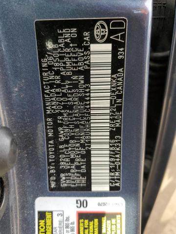 Photo 10 from auction – 2015 TOYOTA COROLLA L with VIN 2T1BURHE5FC444443