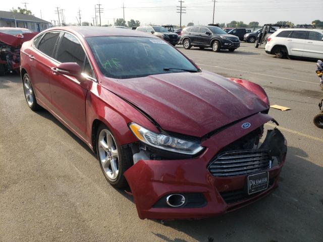 FORD FUSION SE 2013 with VIN 3FA6P0HR8DR157554 - Photo from auction