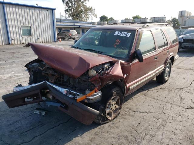 Photo 2 from auction – 1998 CHEVROLET BLAZER with VIN 1GNDT13W6W2269848