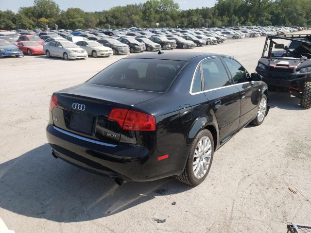 Photo 4 from auction – 2008 AUDI A4 2.0T with VIN WAUAF78E88A167737