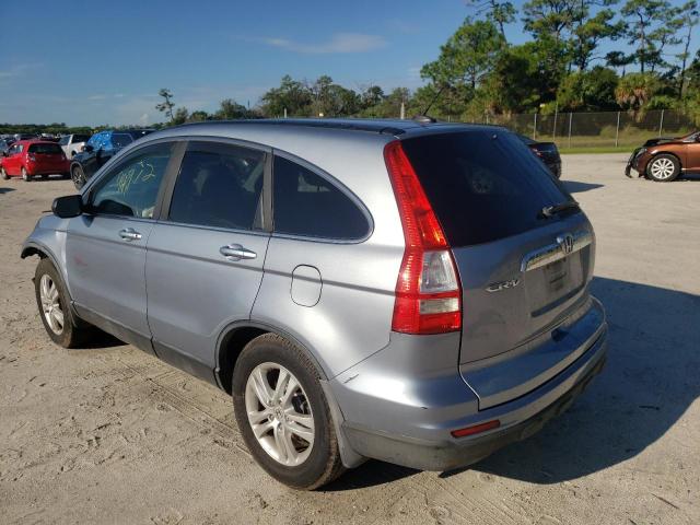 Photo 3 from auction – 2011 HONDA CR-V EXL with VIN 5J6RE3H72BL042175