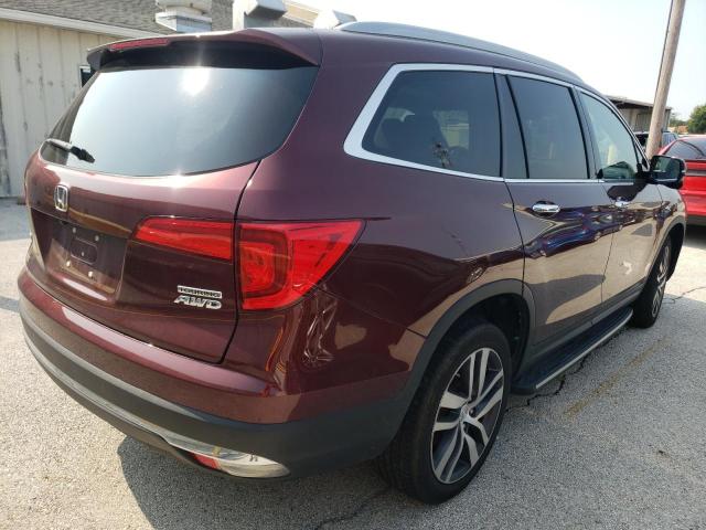 Photo 4 from auction – 2018 HONDA PILOT TOUR with VIN 5FNYF6H99JB013551