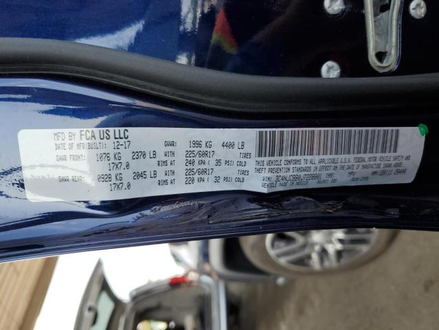 Photo 10 from auction – 2018 JEEP COMPASS LA with VIN 3C4NJCBB0JT228801