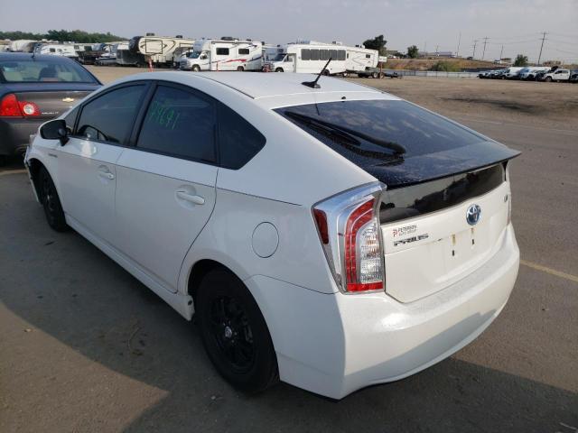 Photo 3 from auction – 2013 TOYOTA PRIUS with VIN JTDKN3DU7D5633189