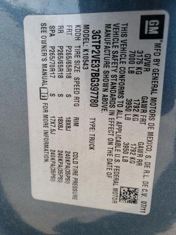 Foto 10 de la subasta – 2011 GMC SIERRA con VIN 3GTP2VE37BG397780