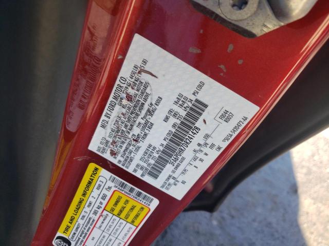 Photo 10 from auction – 2013 FORD FUSION SE with VIN 3FA6P0HR7DR241428