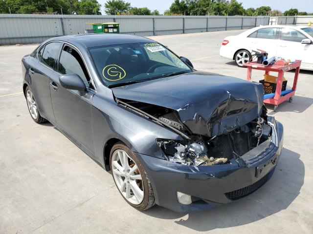 LEXUS IS 250 2007 with VIN JTHBK262575030081 - Photo from auction