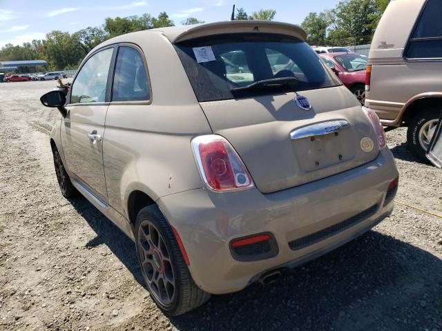 Photo 3 from auction – 2012 FIAT 500 SPORT with VIN 3C3CFFBRXCT127358