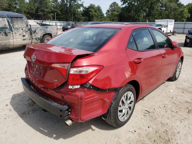 Photo 4 from auction – 2018 TOYOTA COROLLA L with VIN 2T1BURHE5JC985193