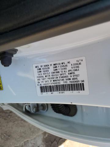 Photo 10 from auction – 2015 HONDA ACCORD with VIN 1HGCR2F36FA049160