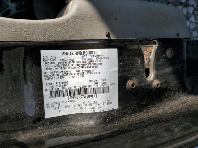 Photo 10 from auction – 2007 FORD FOCUS ZXW with VIN 1FAFP36N57W209841