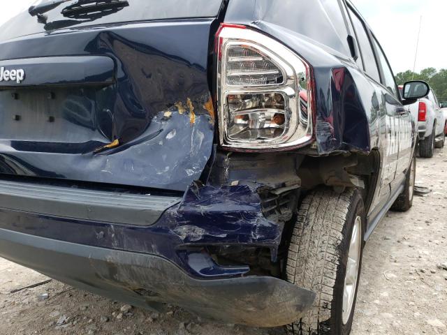 Photo 9 from auction – 2013 JEEP COMPASS SP with VIN 1C4NJCBA9DD109369