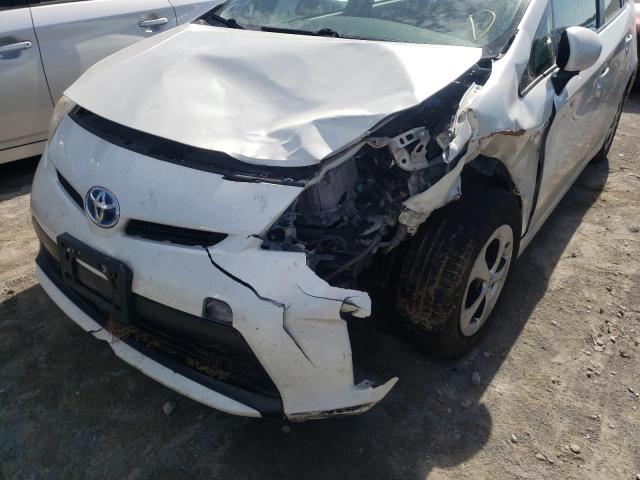 Photo 9 from auction – 2014 TOYOTA PRIUS with VIN JTDKN3DU8E1788925