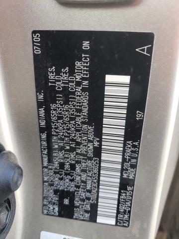 Photo 10 from auction – 2005 TOYOTA SIENNA CE with VIN 5TDZA23C45S360253