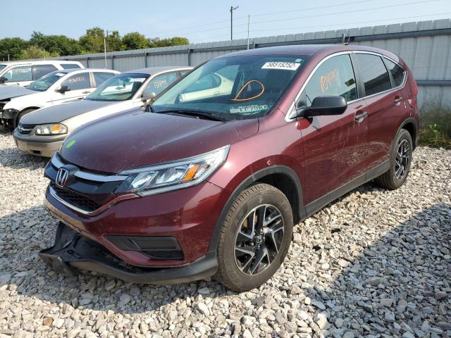 Photo 2 from auction – 2016 HONDA CR-V SE with VIN 5J6RM4H49GL127794