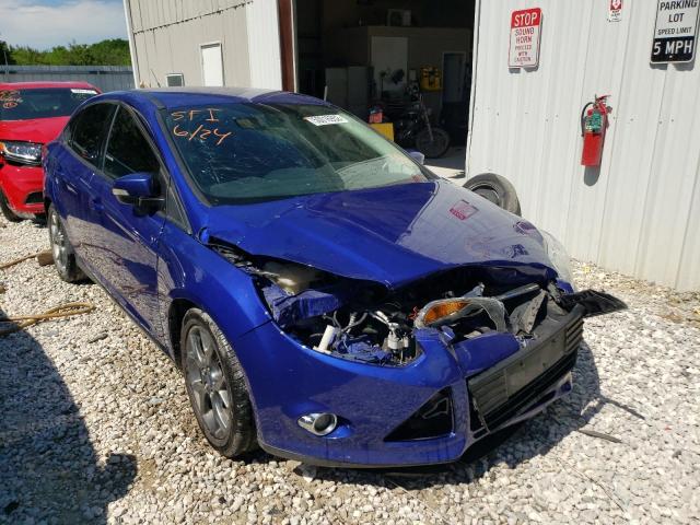 FORD FOCUS SE 2014 with VIN 1FADP3F24EL337676 - Photo from auction