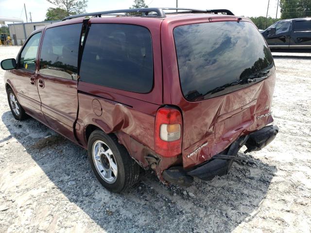Photo 9 from auction – 2000 CHEVROLET VENTURE LU with VIN 1GNDX13E9YD262914