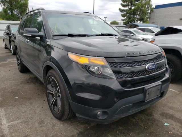 FORD EXPLORER S 2014 with VIN 1FM5K8GTXEGA55628 - Photo from auction