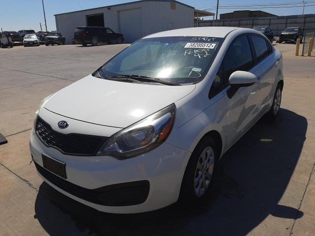 Photo 2 from auction – 2014 KIA RIO LX with VIN KNADM4A34E6396263