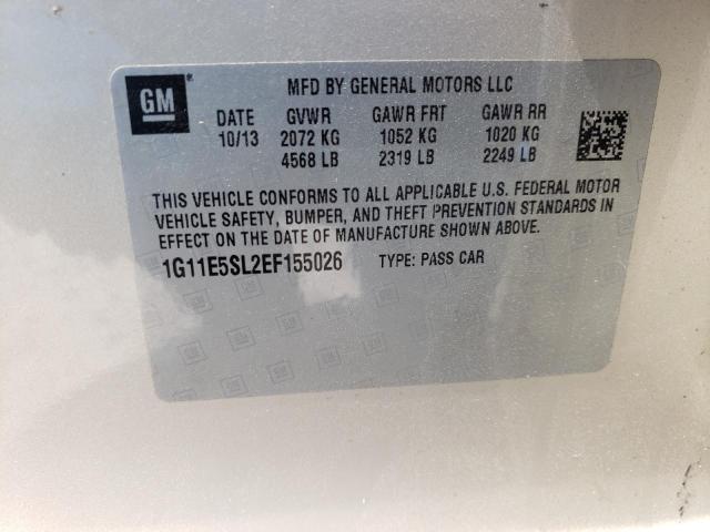 Photo 10 from auction – 2014 CHEVROLET MALIBU 2LT with VIN 1G11E5SL2EF155026