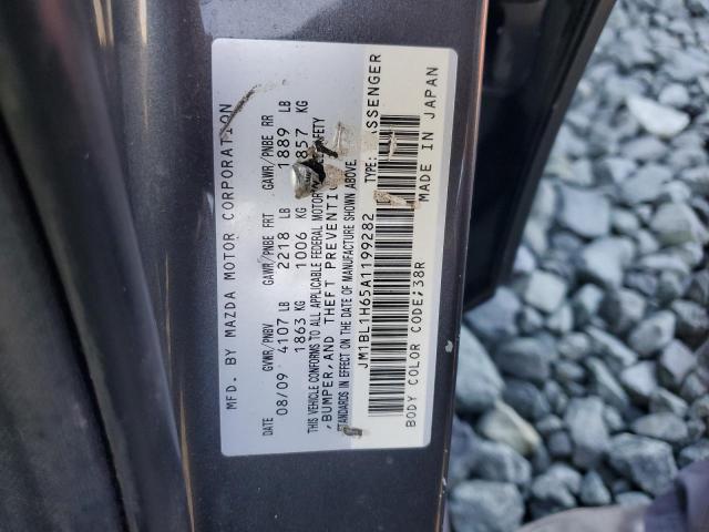 Photo 10 from auction – 2010 MAZDA 3 S with VIN JM1BL1H65A1199282