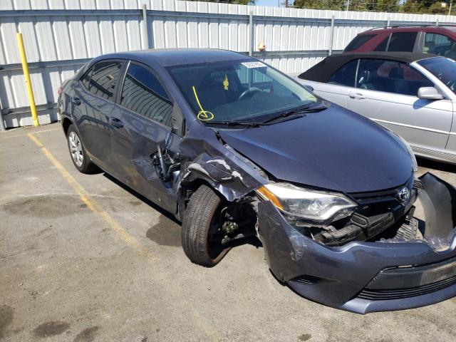 TOYOTA COROLLA L 2014 with VIN 2T1BURHE5EC092480 - Photo from auction