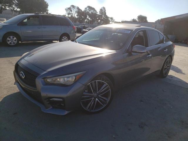Photo 2 from auction – 2014 INFINITI Q50 with VIN JN1BV7AP2EM685183