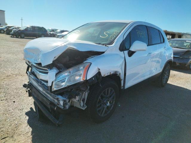 Photo 2 from auction – 2015 CHEVROLET TRAX LS with VIN KL7CJKSB1FB103409