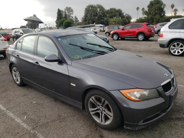 BMW 328 I SULE 2008 with VIN WBAVC53598FZ87141 - Photo from auction