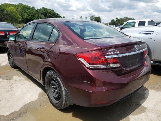 Photo 3 from auction – 2015 HONDA CIVIC LX with VIN 19XFB2F51FE082937