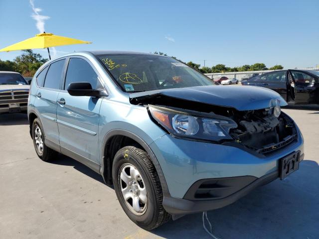 HONDA CR-V LX 2013 with VIN 5J6RM3H30DL027418 - Photo from auction