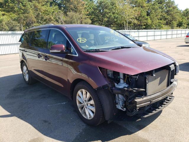 KIA SEDONA EX 2018 with VIN KNDMC5C19J6351823 - Photo from auction